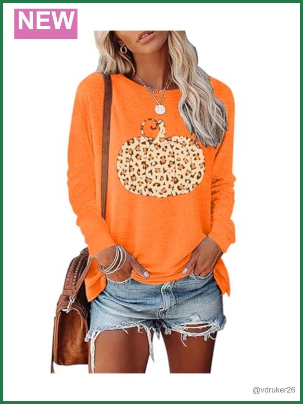 Pumpkin Graphic Sweatshirt Crewneck Long Sleeve Fall Pullover Top